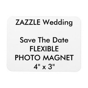 Magnet Flexible Mariage Personnalisé Enregistrer La Date Photo Fri