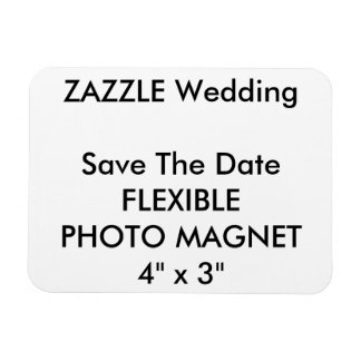 Magnet Flexible Mariage Personnalisé Enregistrer La Date Photo Fri
