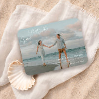 Mariage romantique sur une plage avec photo complè
