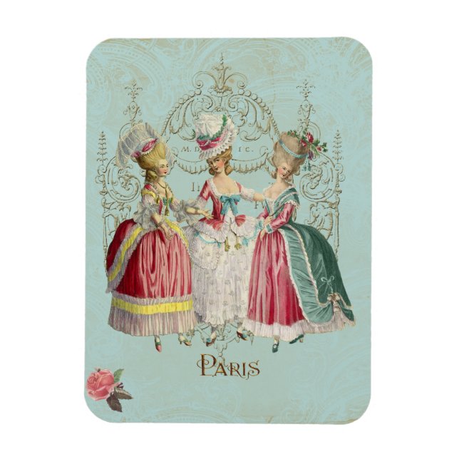 Magnet Flexible Marie Antoinette (Vertical)