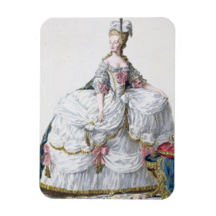 Magnet Flexible Marie Antoinette (1752-93) de 'DES Estam de