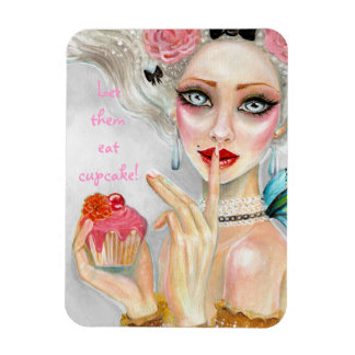 Magnet Flexible Marie Antoinette Cupcake Queen