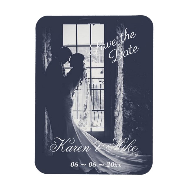 Magnet Flexible Mariée et salle (Vertical)