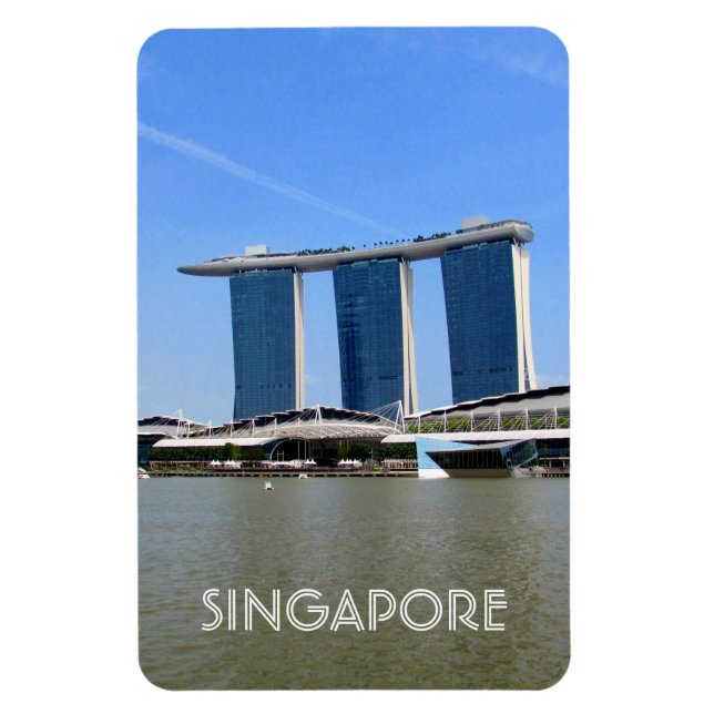 Magnet Flexible marina bay singapour (Vertical)