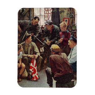 Magnet Flexible Marine de retours au pays