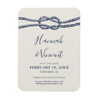 Marine nautique Noeud Enregistrer l'aimant de date