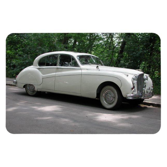 Magnet Flexible Mark IX blanc Jaguar (Horizontal)