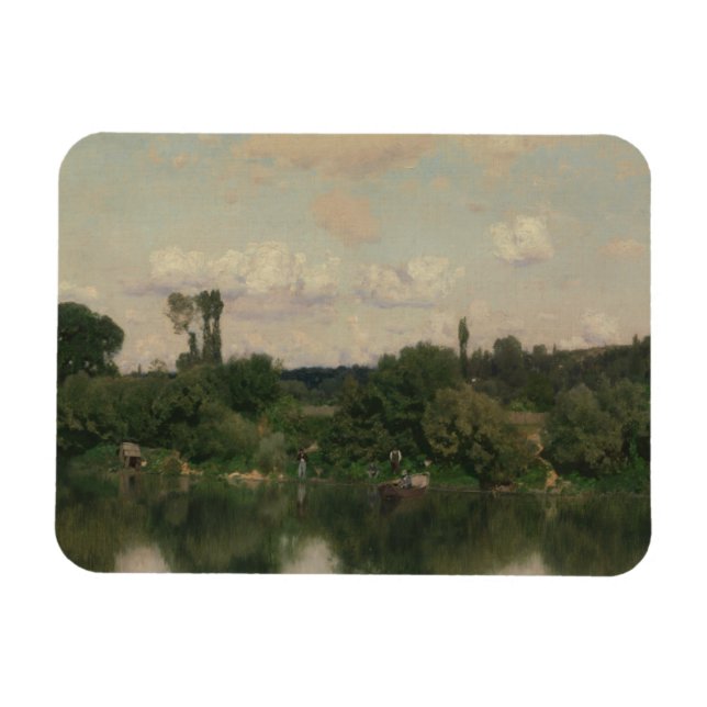 Magnet Flexible Martin Rico y Ortega - Sur la Seine (Horizontal)