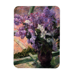Magnet Flexible Mary Cassatt - Lilas dans une fenêtre