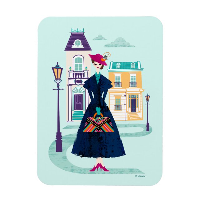 Magnet Flexible Mary Poppins | Cuillère de sucre (Vertical)