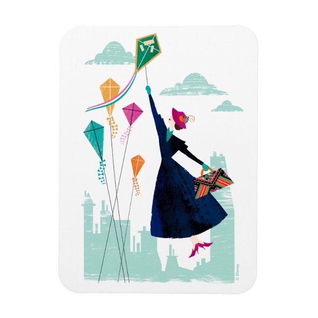 Magnet Flexible Mary Poppins | La magie dans l'air (Vertical)