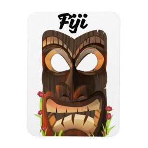 Magnet Flexible masque sculpté des Fidji