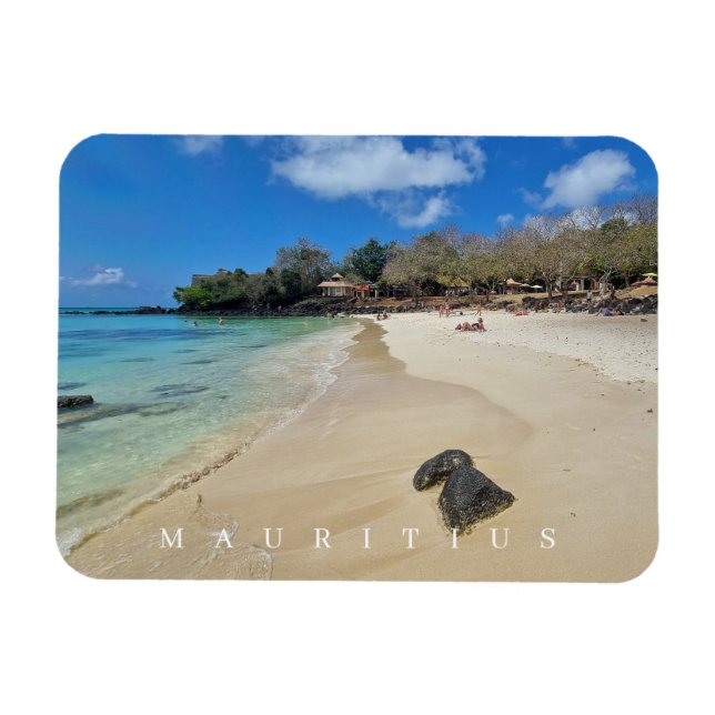 Magnet Flexible Maurice La Cuvette Aimant vue plage (Horizontal)