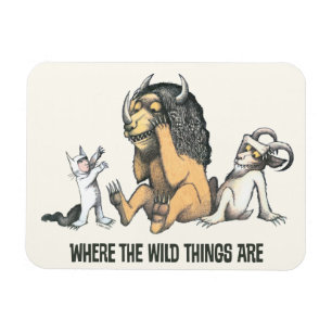 Magnet Flexible Max et les bêtes sauvages jouant