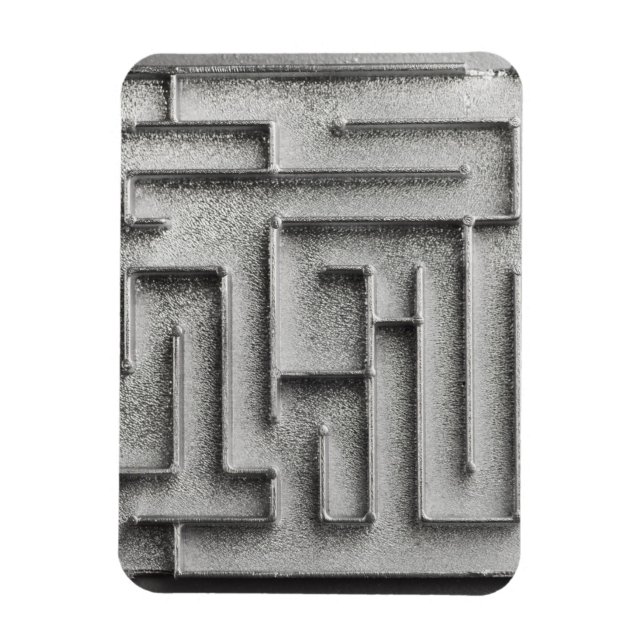 Magnet Flexible Maze argenté (Vertical)