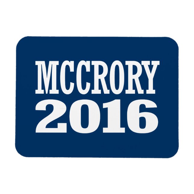 Magnet Flexible McCrory - Pat McCrory 2016 (Horizontal)