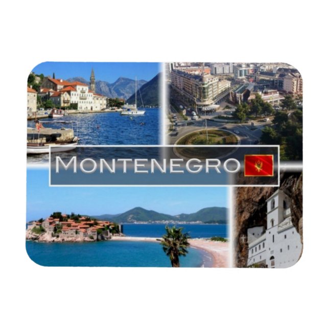 Magnet Flexible ME Monténégro - Podgorica - (Horizontal)