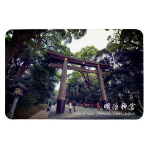 Magnet Flexible Meiji Shrine, Shibuya, Tokyo, Japon