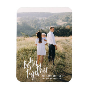 Magnet Flexible Meilleure combinaison moderne script photo