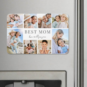 Magnet Flexible Meilleure Maman Collage de Photos