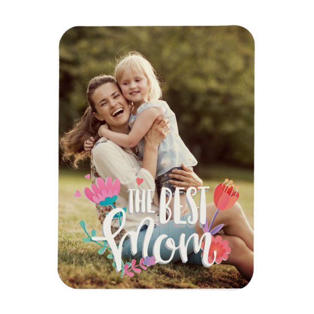 Magnet Flexible Meilleure maman personnalisable (Vertical)