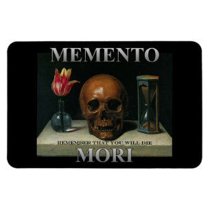 Magnet Flexible Memento Mori - Rappelez-vous que vous allez mourir