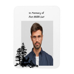 Magnet Flexible Mémoire Keepsaké Masculine Cerf