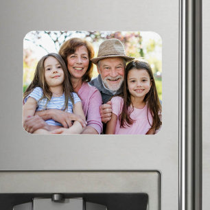 Magnet Flexible Mémoires de famille Photo personnalisée de grand-p