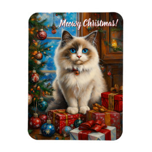 Magnet Flexible Meowy Christmas !