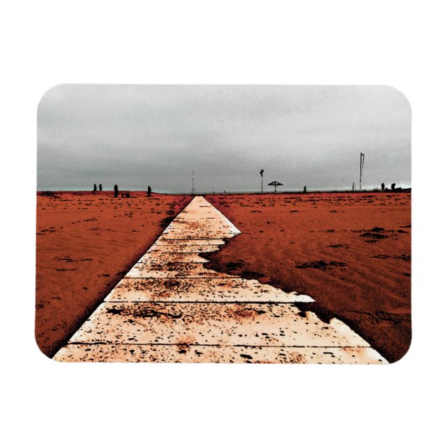 Magnet Flexible Mer d'hiver (Horizontal)