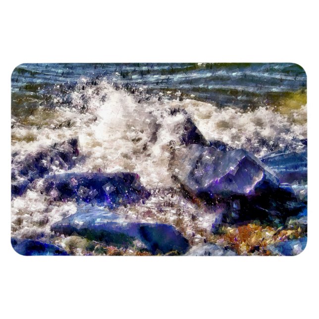 MAGNET FLEXIBLE MER ET ROCHERS (Horizontal)