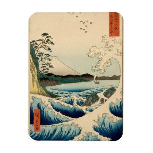 Magnet Flexible Mer japonaise de Satta Hiroshige Art