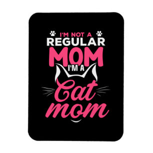 Magnet Flexible Mère Art Je Suis Chat Maman
