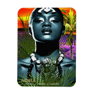 Magnet Flexible Mère de l'Afrique de civilisation occidentale