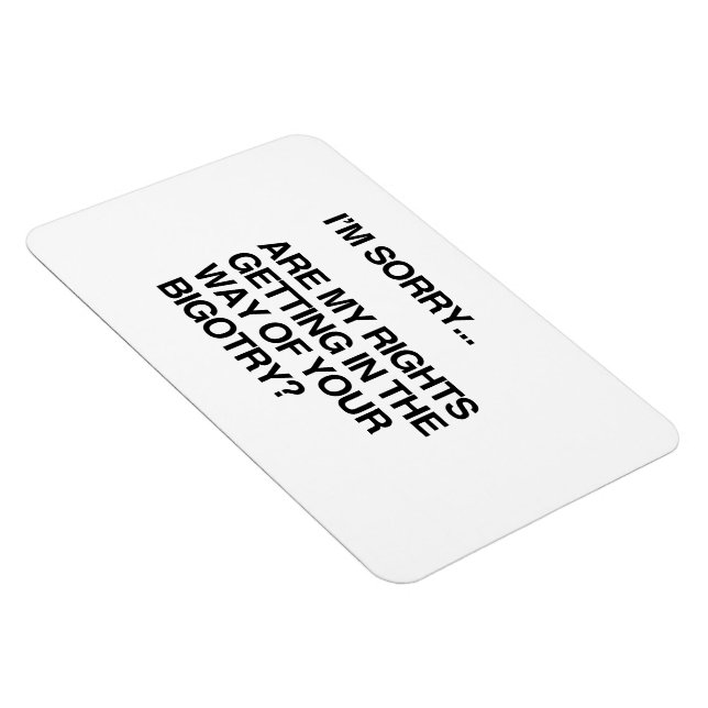 MAGNET FLEXIBLE MES DROITS SONT-ILS EN TRAIN D'ÊTRE INTÉRESSÉS ? (Côté Droit)