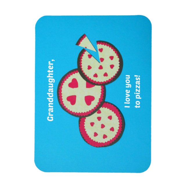Magnet Flexible Message humoristique Valentine pour Grandgirl (Vertical)