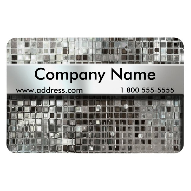 Magnet Flexible Métal Mosaïque Et Aimant Flexible Plaque (Horizontal)