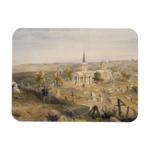 Magnet Flexible Mettez en quarantaine le cimetière et l'église,