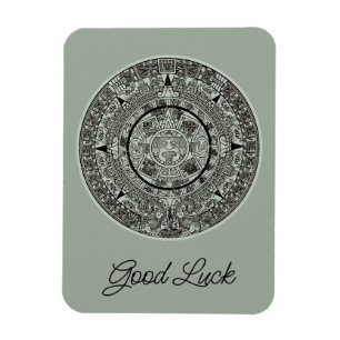 Magnet Flexible Mexicaine Aztec Sun Stone Maya Calendrier 1
