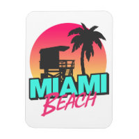 Miami Beach Travel Photo Vintage