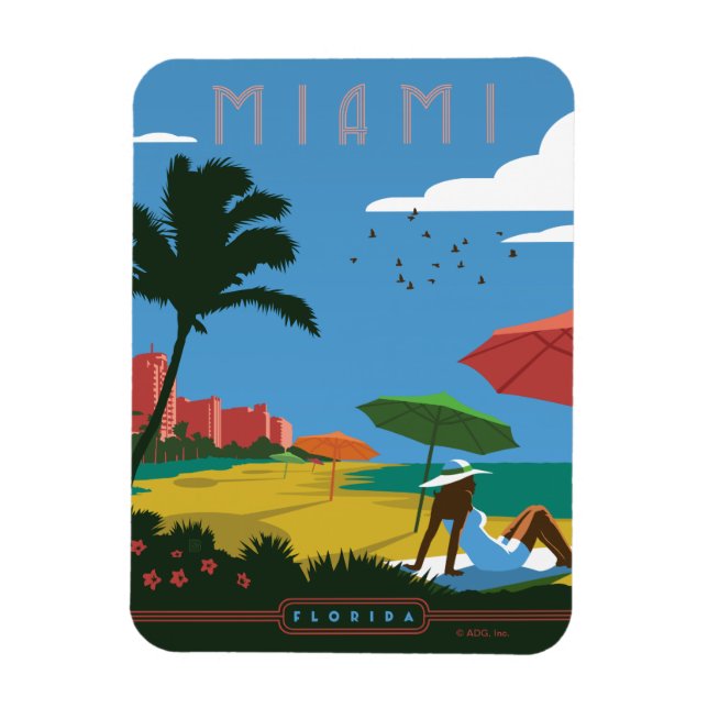 Magnet Flexible Miami, FL (Vertical)