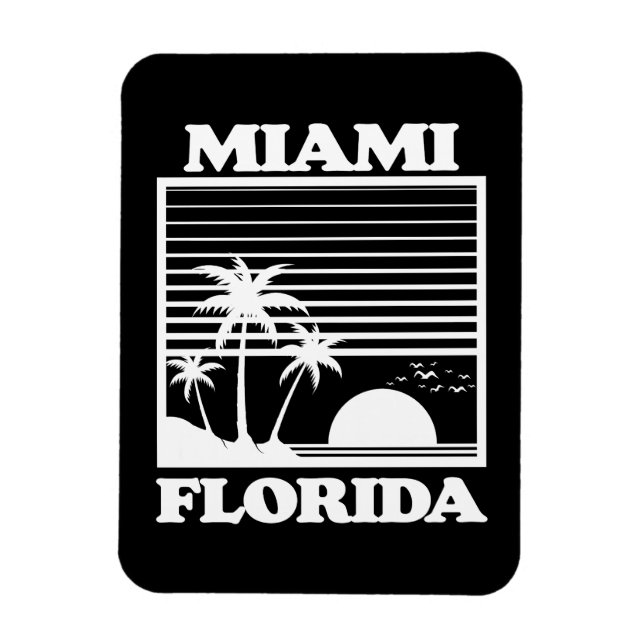 Magnet Flexible Miami, Floride (Vertical)