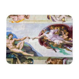 Magnet Flexible Michelangelo - Création d'Adam, Chapelle Sixtine