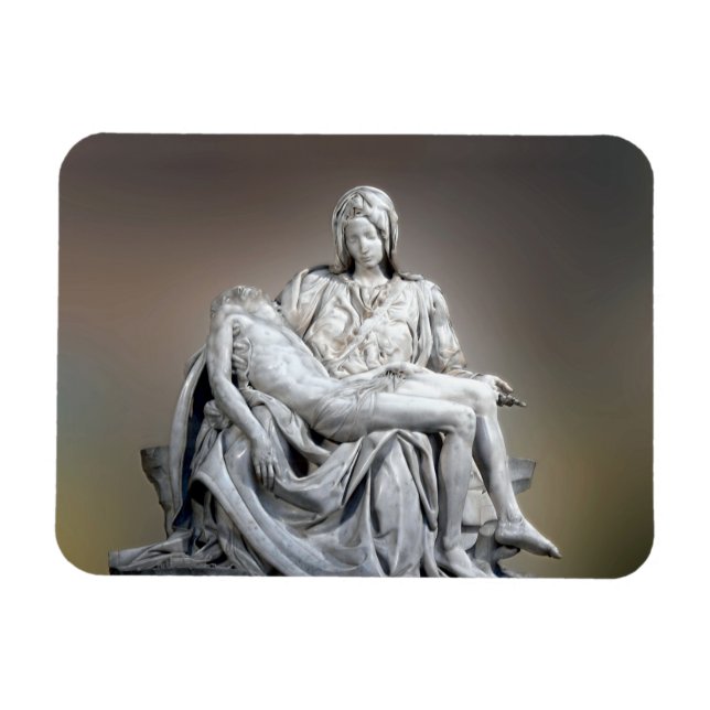 Magnet Flexible Michelangelo - La Pieta (Horizontal)