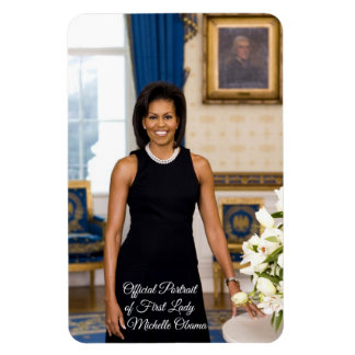 Magnet Flexible Michelle Obama aimable photo