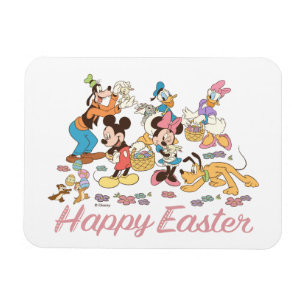 Magnet Flexible Mickey et amis Pâques Graphique