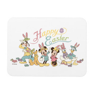 Magnet Flexible Mickey et ses amis Bonne Pâques