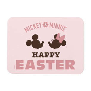 Magnet Flexible Mickey & Minnie Bonne Pâques
