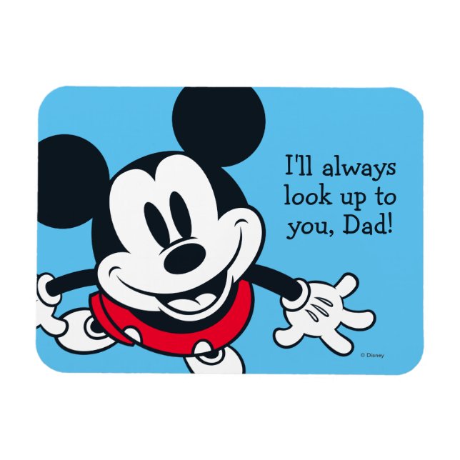 Magnet Flexible Mickey Mouse | Cherchez Toujours À Vous (Horizontal)