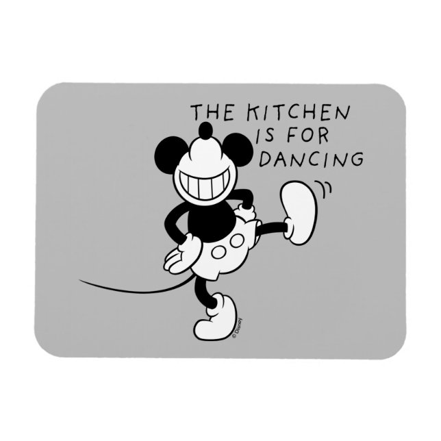 Magnet Flexible Mickey Mouse | La cuisine est pour la danse (Horizontal)